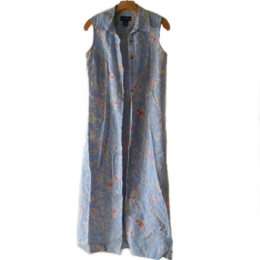ChArtEr ClUb liNeN fl0rAl mAxi 💙🌺🌼 - Picture 2 of 6